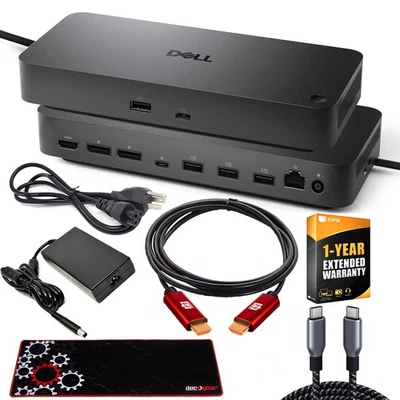 戴尔专业智能坞站SD25捆绑出售物品1年保修,6英尺USB-C,6英尺HDMI,鼠标垫 — 第 1/4 张图片