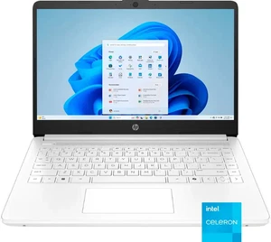Computer portatile HP 14", Intel Celeron N4500, 4 GB RAM, 64 GB eMMC, Windows 11 in modalità S - Foto 1 di 7