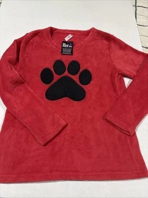 Top polar rojo pata de perro grande The Animal Rescue Site damas talla pequeña nuevo  Foto 1 de 4