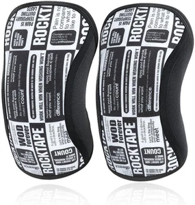 Rocktape ASSASSINS KNEE SLEEVES 7MM ASSASSINS KNEE SLEEVES 7MMLARGE MANIFESTO - Picture 1 of 12