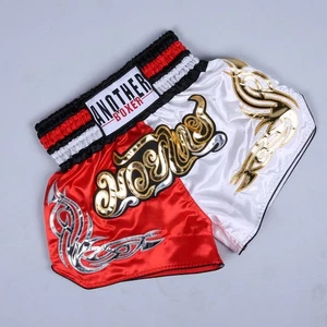 Accessories Boxing Shorts Fighting Fitness Kickboxing Men women Printed - Picture 1 of 38