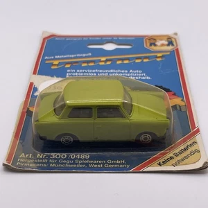 Gegu “Trabant 601” Die-Cast (300/0489) – NOS Sealed on Card West Germany China - Foto 1 di 7
