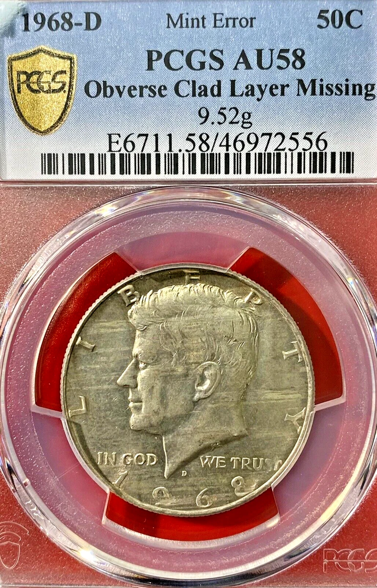 AU 58 Graded Kennedy US Half Dollars (1964-Now) for sale | eBay