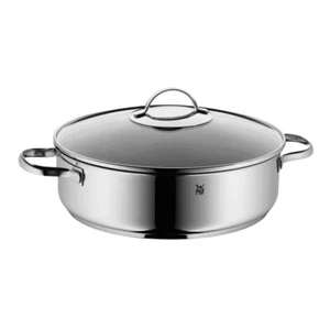WMF Schmorpfanne 28cm Induktion Schmortopf Deckel 5l Edelstahl Topf backofenfest - Bild 1 von 2