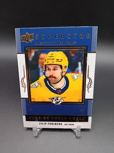 2023-24 UD Upper Deck Series 1 #HR-32 Superstar Honor Roll Filip Forsberg Insert - Picture 1 of 2