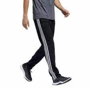 Adidas Boys Tricot Sweat Pants in Navy and Grey New With Tags Size Small 8 - Picture 1 of 3