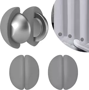 Duschvorhang Gewichte, Niemals Rost Duschvorhang Magnete, Silikonbeschichtete Ma - Bild 1 von 12