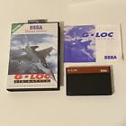 G-Loc Air Battle - SEGA Master System Game Boxed Complete, retro gaming 