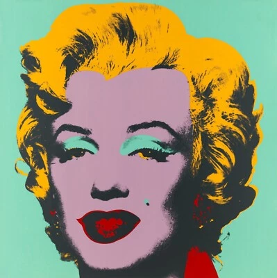 NEW Andy Warhol Marilyn Munroe Collection Art Poster Print Canvas - Image 1 of 4