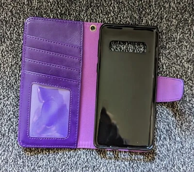 Для Motorola Moto 8 бумажник карты слот искусственной кожи чехол с магнитной застежкой - Изображение 1 из 3