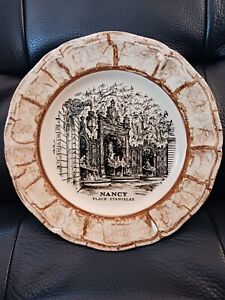 Nancy, France, Place Stanislas Decorative Collector's Plate, Home Furnishings 8"