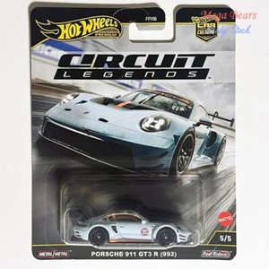 Mattel Hot Wheels Premium Circuit Legends #5 Porsche 911 GT3 R (992) Car Culture - Picture 1 of 1