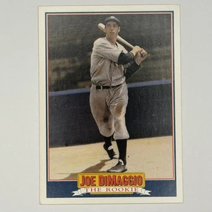 1992 Score Joe DiMaggio Yankee Clipper Joe DiMaggio #2 New York Yankees 10*5 - Imagen 1 de 2