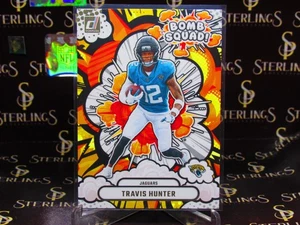 2025 Donruss TRAVIS HUNTER RC - BOMB SQUAD - JACKSONVILLE JAGUARS **NEW** - Picture 1 of 2