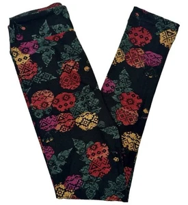 NEW Lularoe Leggings Girls L/XL (sz 8-14) Geometric Buttery Soft Stretch - Picture 1 of 9