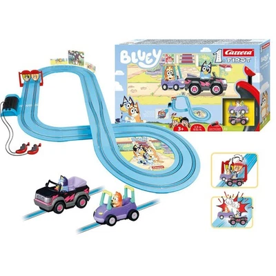 Carrera First Bluey - Lets Go! Slot Car Racing Track Childrens Toy 2.9m - image 1 of 4