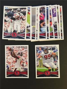 2012 Topps Houston Texans Team Set 16 Cards - Picture 1 of 1