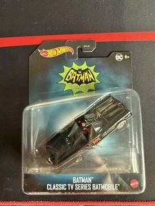 Batman Classic TV Series Batmobile (2019 1:50 Scale) HOT WHEELS DKL23 Ages 8+ - Picture 1 of 2