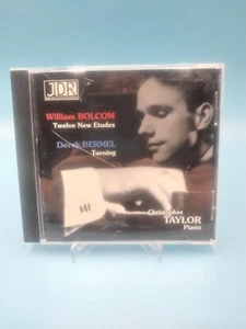 Christopher Taylor William Bolcom 12 New Etudes Piano Classical CD - Imagen 1 de 3
