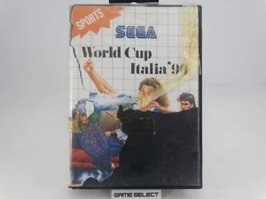 WORLD CUP ITALIA '90 1990 SEGA MASTER SYSTEM PAL EU EUR ITA ITALIANO ORIGINALE - Picture 1 of 6