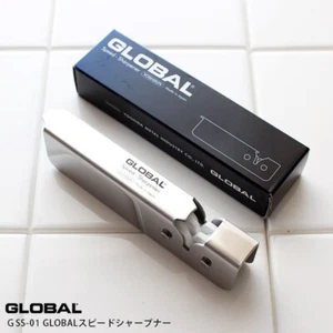 Affilacoltelli GLOBAL Speed Sharpener GSS-01 acciaio inox tipo rullo - Foto 1 di 14