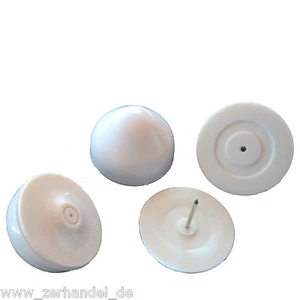 100 etiquetas duras RF R30 Ø30 8,2 MHz (superlock) seguro de mercancías seguro de artículo - Imagen 1 de 3