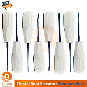Dental Luxating Root Elevators Tooth Extracting & Loosening Extraction Set Of 8 - Picture 1 of 10