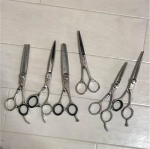 Forbici Utsumi Forbici Mizutani Scivolo Taglio Smussato Diradamento Set 6pz Destro - Foto 1 di 4