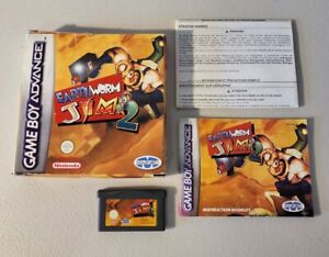 Earthworm Jim 2 - Nintendo Gameboy Advance (GBA) Game *BOXED/COMPLETE*