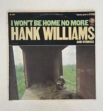 Hank Williams I Won't Be Home No More Country Vinyl Record Album LP