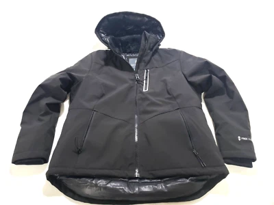 Chaqueta de esquí Free Country talla mediana negra térmica carcasa suave elástica damas NUEVA Foto 1 de 4