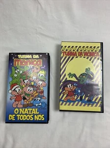Rare Vtg VHS As Novas Aventuras Da Turma Da Monica O Natal Kids Cartoon Movie - Imagen 1 de 4