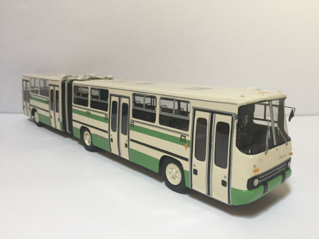  APLIQE Scale Model Vehicles for Russian Bus IKarus-280 Double  Section Alloy Car Model Collection Souvenir Decoration 1:43 Sophisticated  Gift Choice : Toys & Games