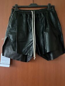 Rick Owens Leather Shorts for Men for sale | eBay