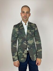 DEPARTAMENT FIVE camouflage Toscana blazer made in Italy Men’s size  M
