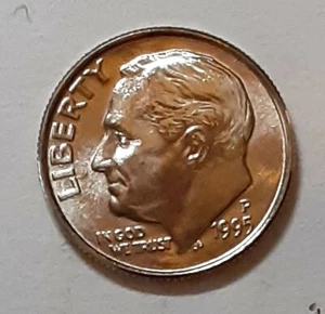 1995 Roosevelt Dime P - BU - Uncirculated - Picture 1 of 2