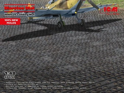KIT MODELLISMO DIORAMI ICM MARSTON MAT WWII US LANDING NEW MOULDS SCALA 1/48 - Immagine 1 di 4