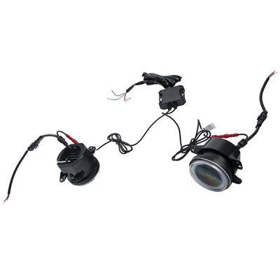 Par de luces antiniebla LED RGB de 4" para Jeep Wrangler JK Unlimited TJ LJ 1997-2017 Foto 1 de 4