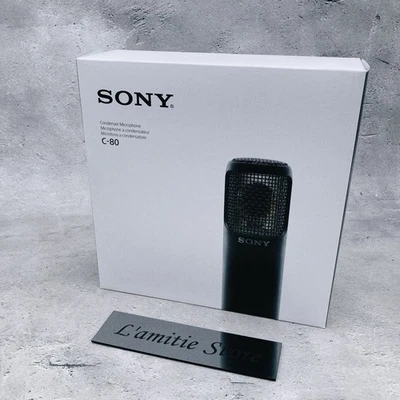 SONY C-80 Unidirectional Condenser Microphone φ25mm C80 Vocals Voice Contents JP - Image 1 of 4