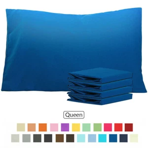 Juego de 4 fundas de almohada transpirables ultra suaves talla queen de 1800 unidades - Imagen 1 de 81
