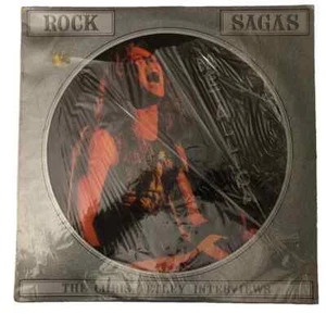 METALLICA The Chris Tetley Interview Picture Disc Ride The Lightning LARS ULRICH - Picture 1 of 5
