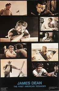 James Dean The First American Teenager Poster 22.5 x 34 - Picture 1 of 1