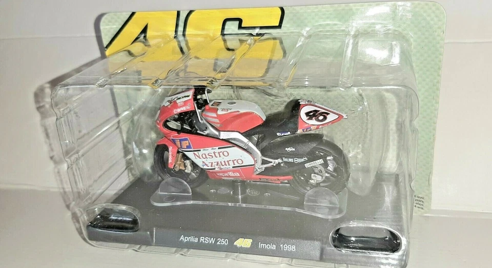 APRILIA RSW 250 IMOLA 1998 TUTTE LE MIE MOTO SCALA 1:18 - Immagine 1 di 1