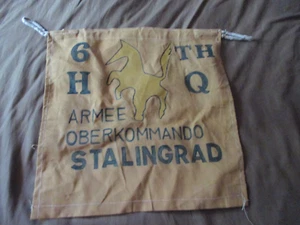 Segunda Guerra Mundial Alemán 6º Ejército Sede Stalingrado Pennet Bandera - Imagen 1 de 3