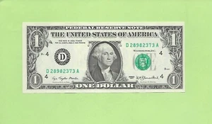 1974 ..UNCIRC 1 $ D 2898 2373 A .... 1974 1 $ D-A NICE NOTE FRN - Bild 1 von 2