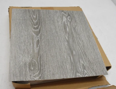 40 листов виниловый пол 12 x 12 дюймов пилинг и палочка напольная плитка водонепроницаемая серый цвет - Изображение 1 из 4