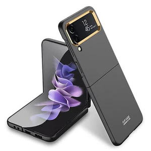Galvanik Folding Phone Case Kamera Schutzhülle für Samsung Z Flip 4 - Zdjęcie 1 z 16