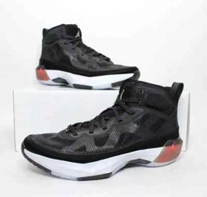 Men's Nike Air Jordan 37 XXXVII Basketball Shoes -Black Hot Punch Red DD6958-091 - Picture 1 of 8