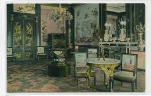 Postal japonesa Oranje Zaal Huis Bosch La Haya Países Bajos 1910c - Imagen 1 de 1