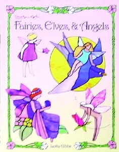 Stained Glass Pattern Book - FAIRIES-ELVES & ANGELS - Picture 1 of 1